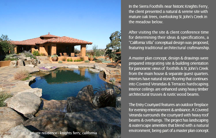 private residence, Knights Ferry, CA